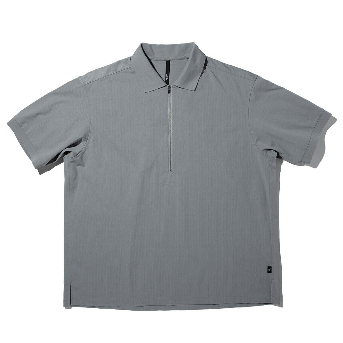 プリセプト PRECEPT PRECEPT MESH KNIT HAIF ZIP S/S SHIR（プリセプト ブリーズニット 半袖ハーフジップシャツ） （GRAY） GRAY