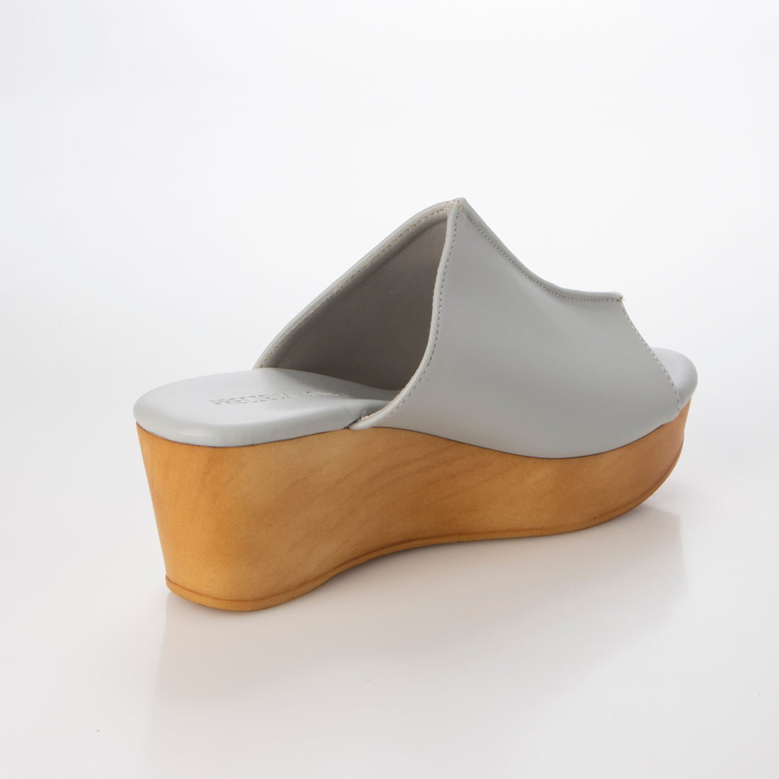 PRECIEUX JOUET Center seam wedge mules
