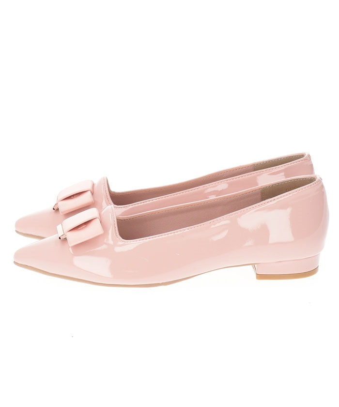 PRECIEUX JOUET Takako×PJ pointed ribbon pumps
