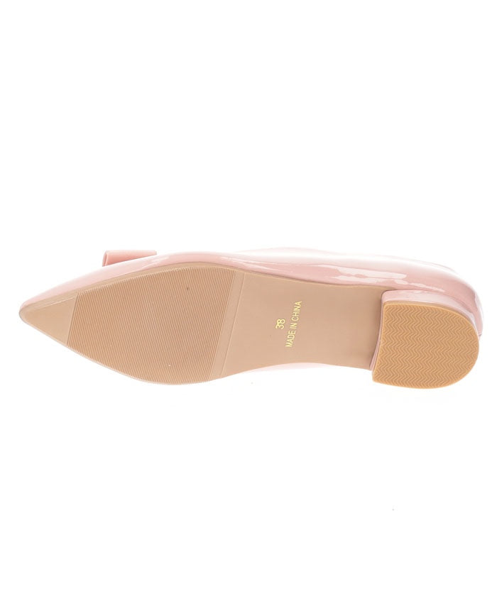 PRECIEUX JOUET Takako×PJ pointed ribbon pumps