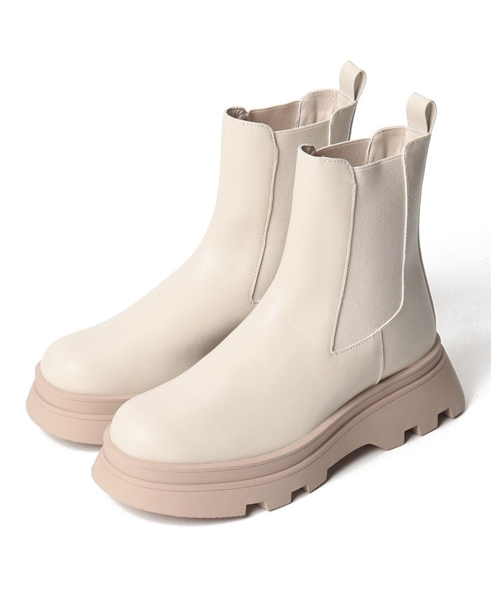 PRECIEUX JOUET Volume Sole Side Gore Boots