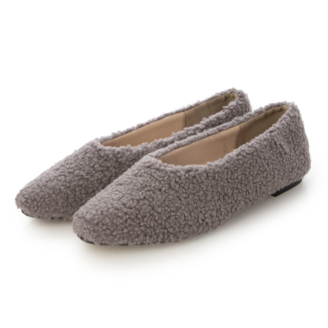 PRECIEUX JOUET Fluffy Boa Pumps