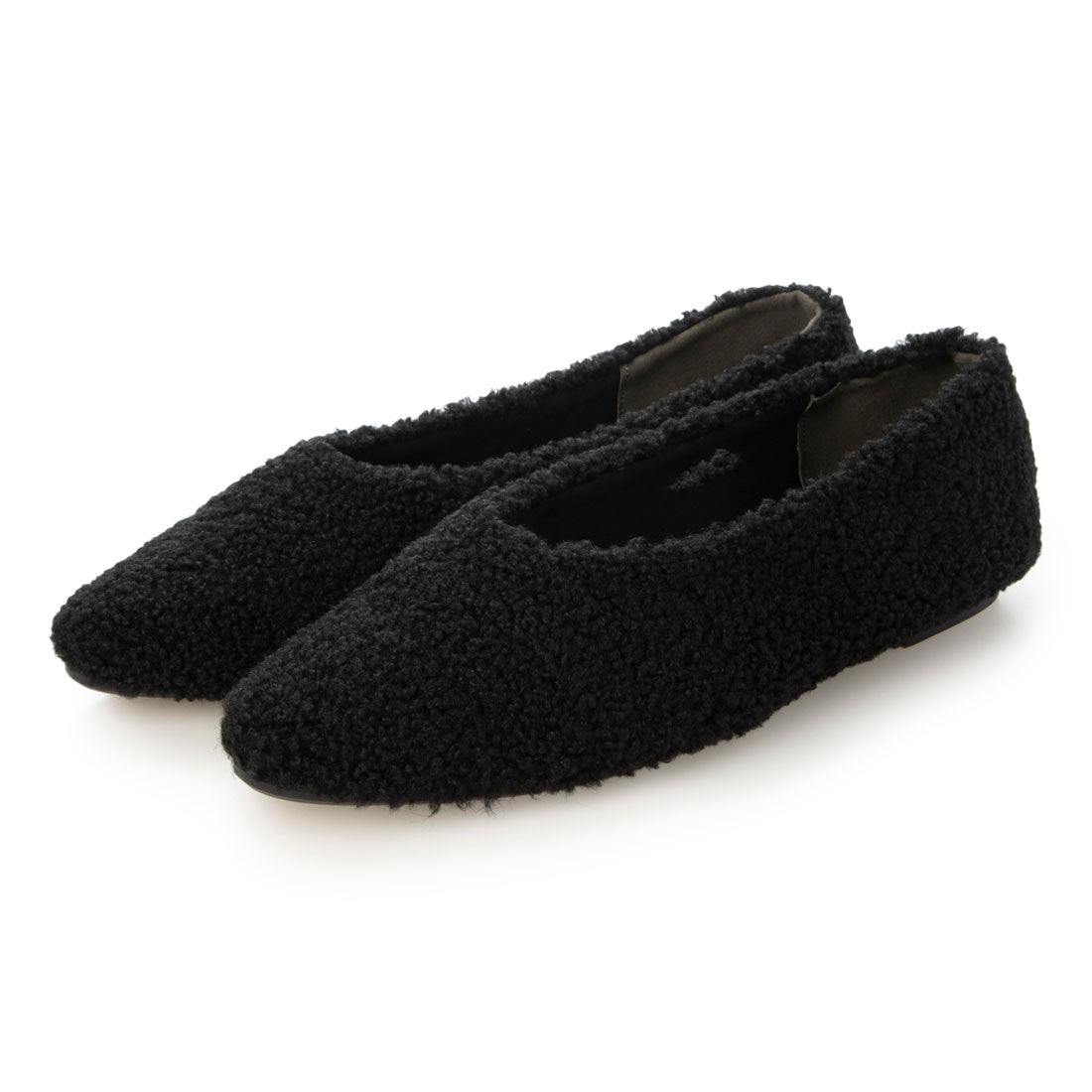 PRECIEUX JOUET Fluffy Boa Pumps