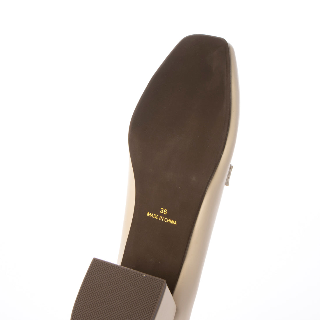 プレシュウ ジュエ PRECIEUX JOUET スクエアトゥチェーンビットローファーパンプス 066PJ