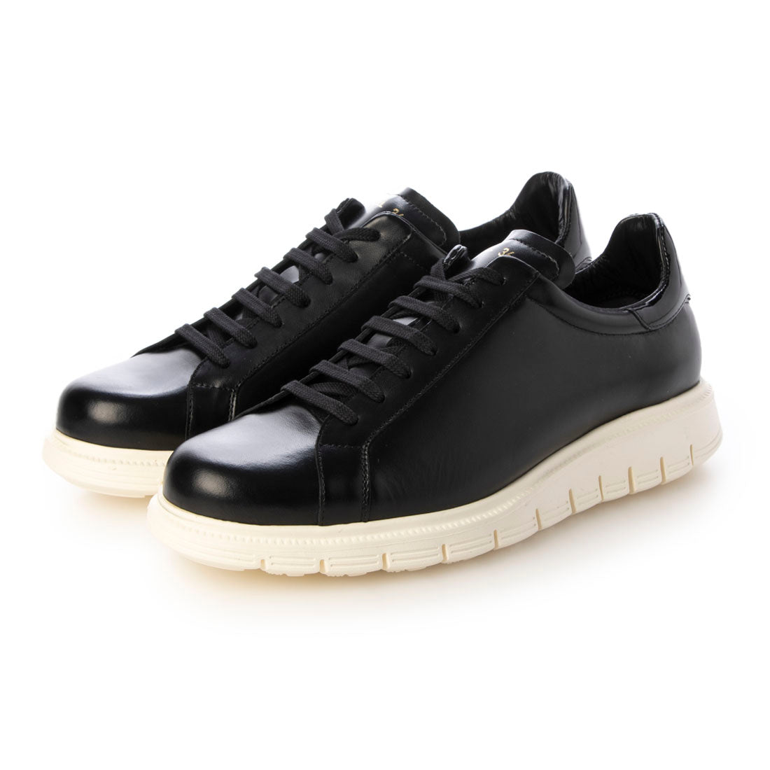 プリドール PRIXD'OR シンプルレザースニーカー （BLK） BLK