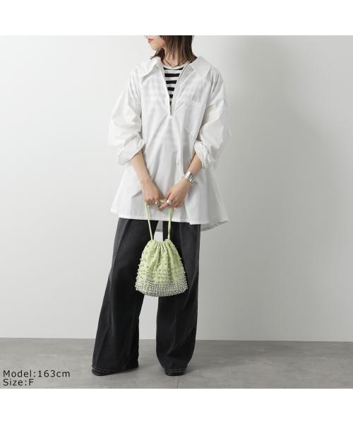 プロヴォーク PROVOKE PROVOKE シャツ typewriter big shirt PV-030054 コットン （offwhite/ホワイト） offwhite/ホワイト