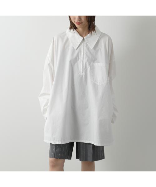 プロヴォーク PROVOKE PROVOKE シャツ typewriter big shirt PV-030054 コットン （offwhite/ホワイト） offwhite/ホワイト