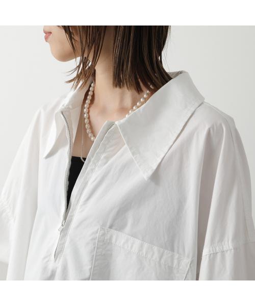 プロヴォーク PROVOKE PROVOKE シャツ typewriter big shirt PV-030054 コットン （offwhite/ホワイト） offwhite/ホワイト
