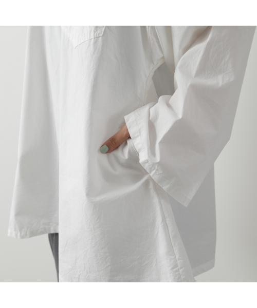 プロヴォーク PROVOKE PROVOKE シャツ typewriter big shirt PV-030054 コットン （offwhite/ホワイト） offwhite/ホワイト
