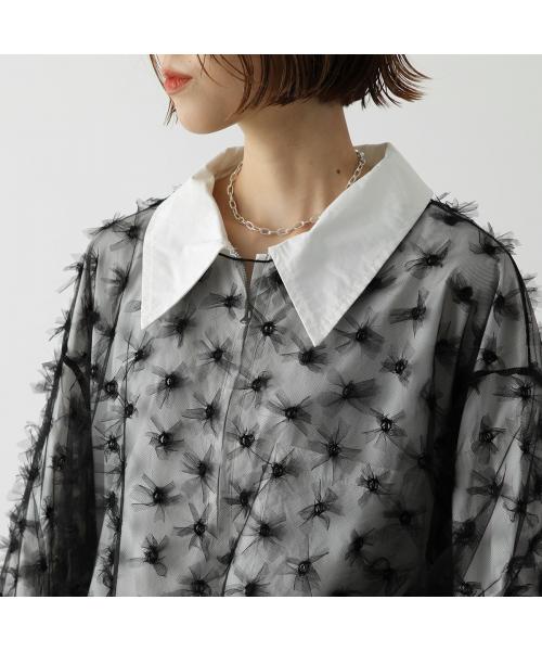 プロヴォーク PROVOKE PROVOKE プルオーバー tulle ribbon dot P/O PV-010060 （ivory/アイボリー） ivory/アイボリー