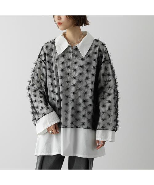プロヴォーク PROVOKE PROVOKE プルオーバー tulle ribbon dot P/O PV-010060 （black/ブラック） black/ブラック