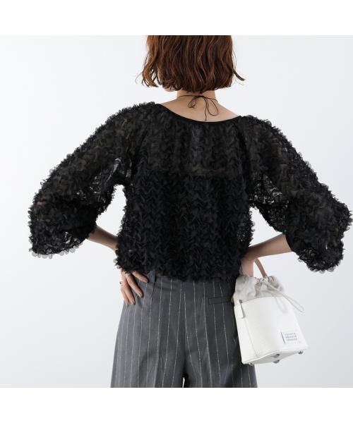 プロヴォーク PROVOKE PROVOKE プルオーバー PV-010067 petal motif cropped pullover （ivory/アイボリー） ivory/アイボリー