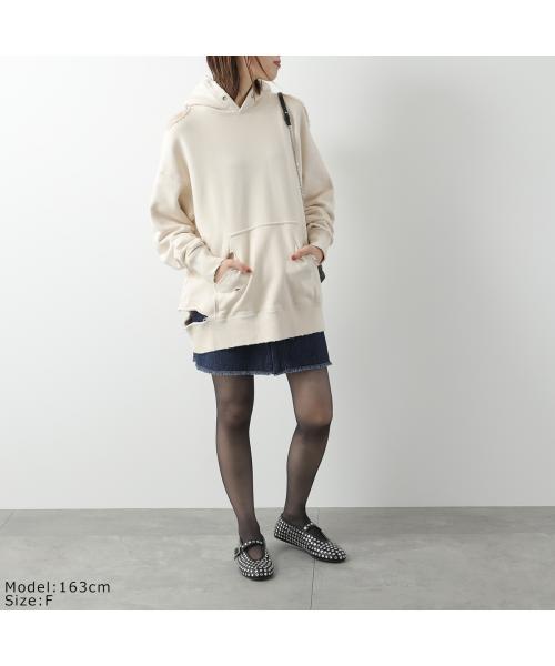 PROVOKE パーカー damage hoodie PV-010057 プルオーバー （gray/グレー） gray/グレー