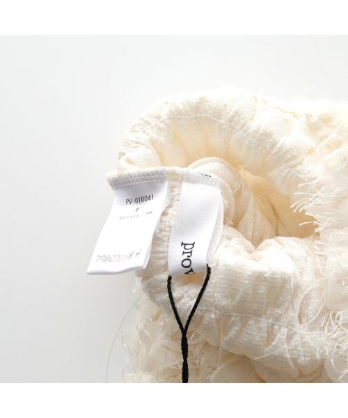 PROVOKE ビスチェ petal motif baretop PV-010041 （ivory/ホワイト） ivory/ホワイト