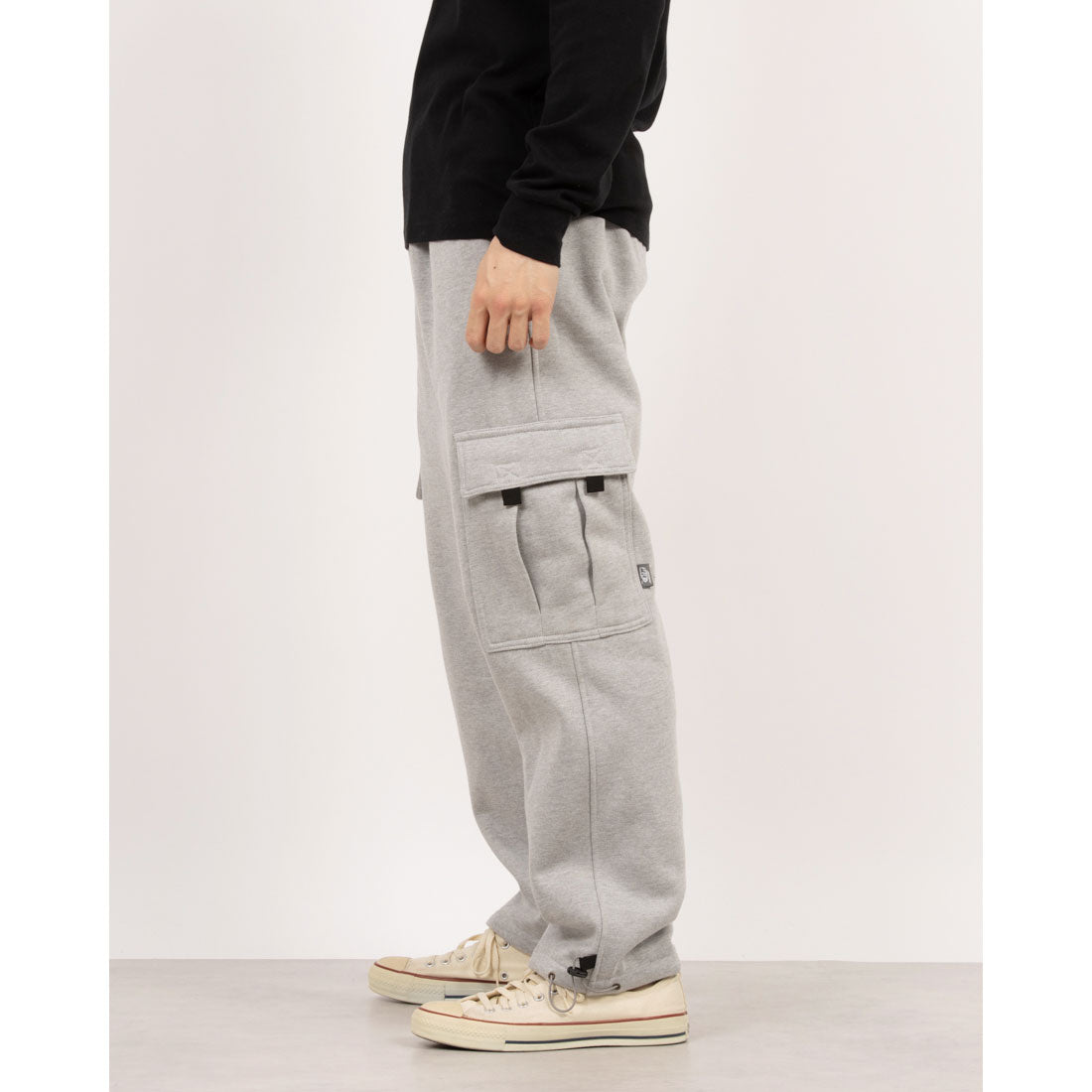 プロファイブ PRO5 PRO5 Heavy Fleece Cargo Pants プロファイブ ヘビーフリースカーゴパンツ （ヘザーグレー） ヘザーグレー