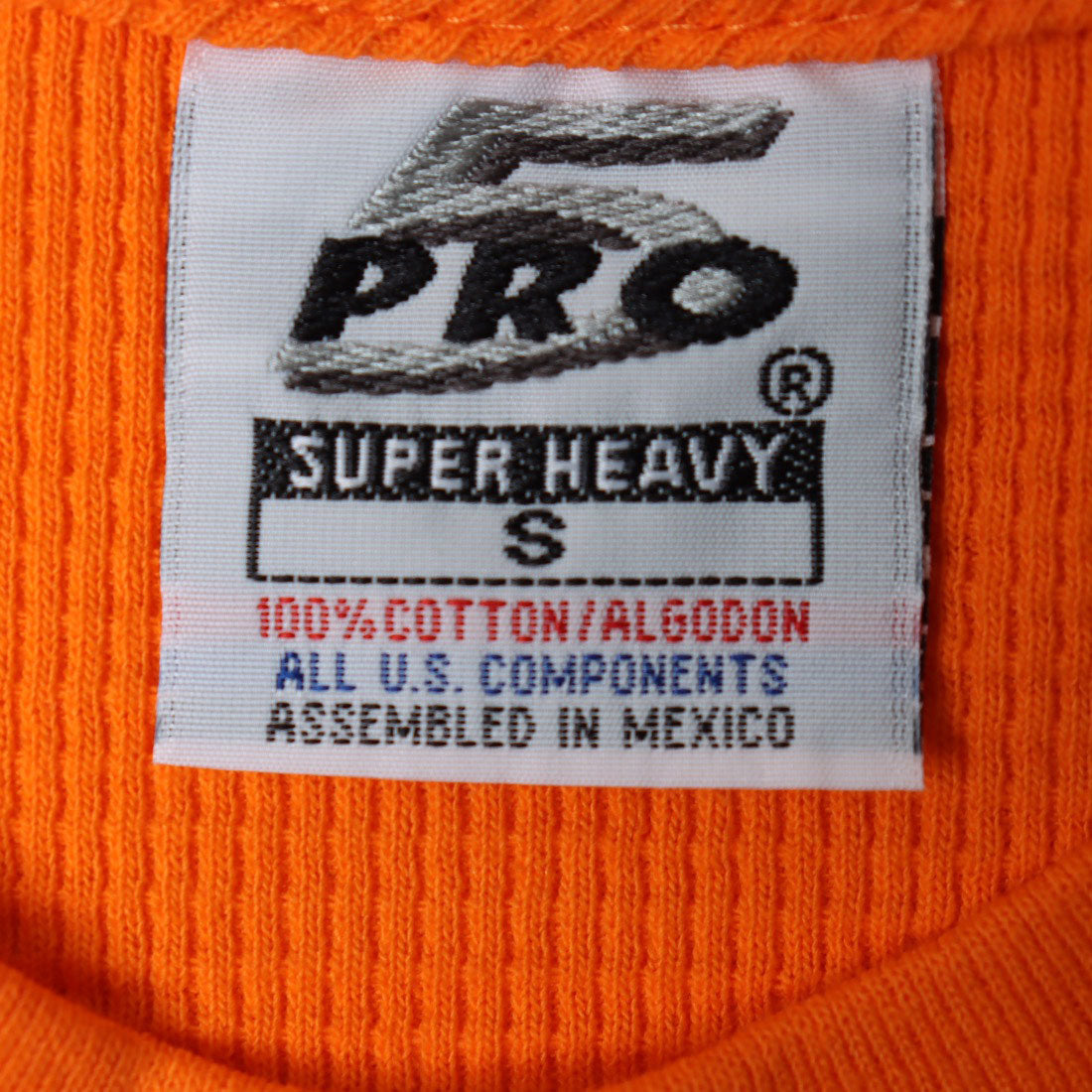 プロファイブ PRO5 PRO5 6.7oz Thermal Top （オレンジ） オレンジ