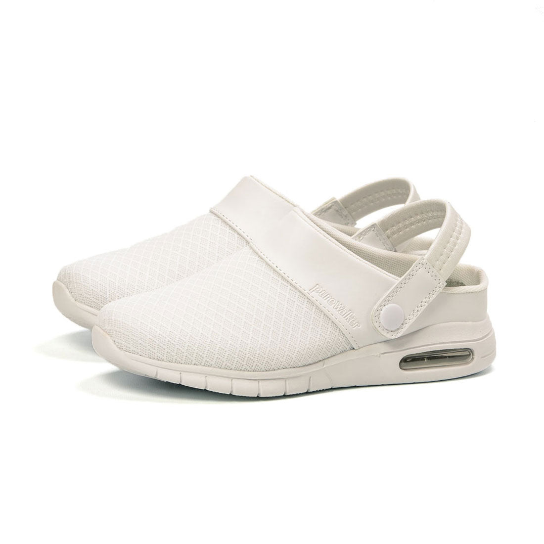 Pure Walker Nurse Sandals Sandals Nurse Shoes Clog Sandals White 2-way Lightweight Sabo Sandals Air Cushion Pure Walker 0501 05