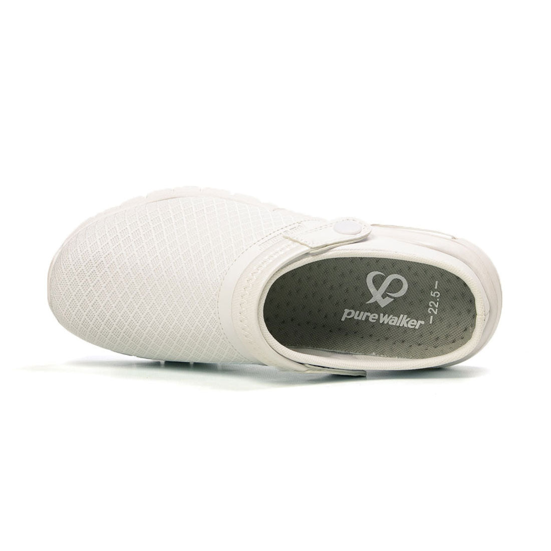Pure Walker Nurse Sandals Sandals Nurse Shoes Clog Sandals White 2-way Lightweight Sabo Sandals Air Cushion Pure Walker 0501 05
