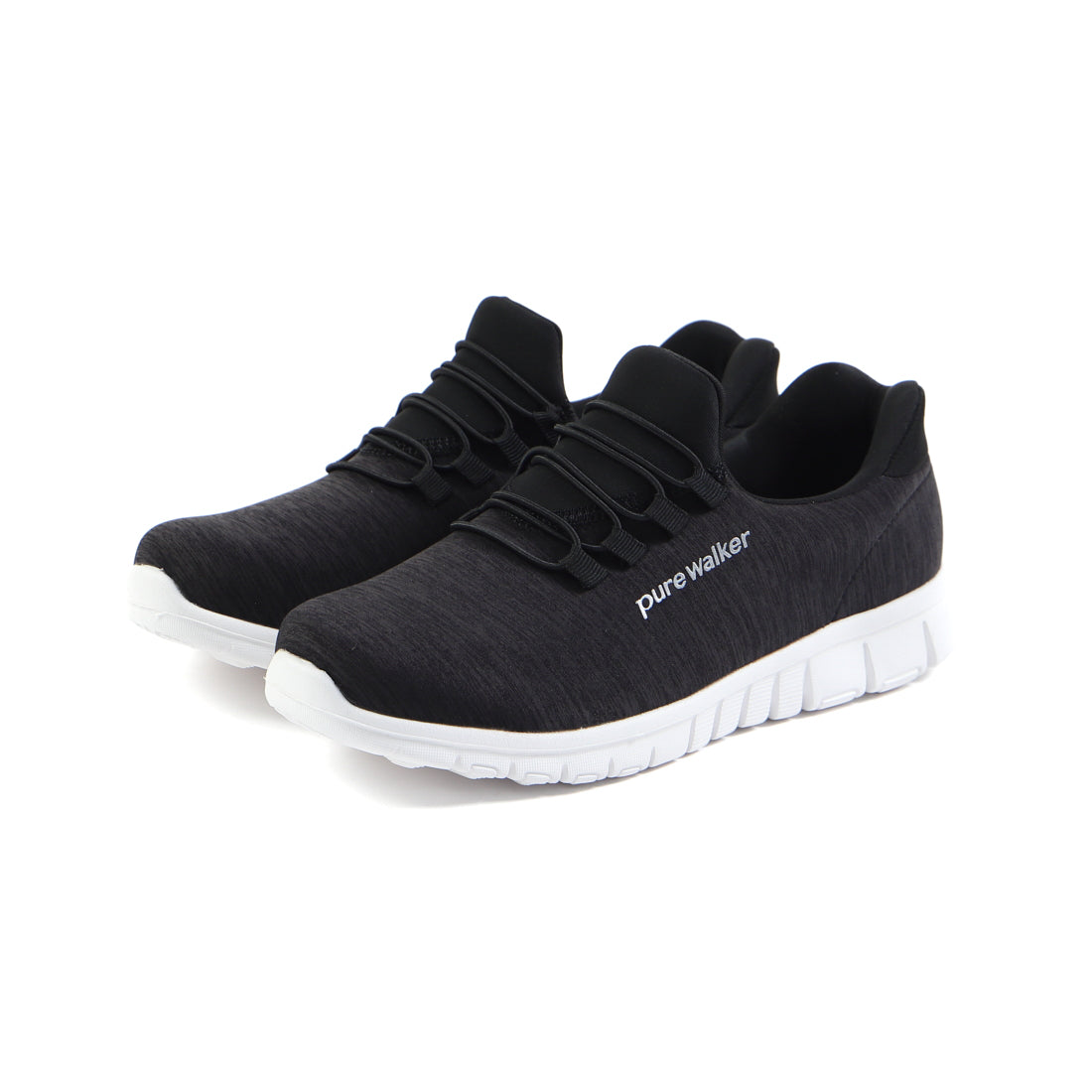 Pure Walker Ladies Sneakers BMZ Hands-Free Shoes Slide Fit PW1501 Hands-Free Sneakers