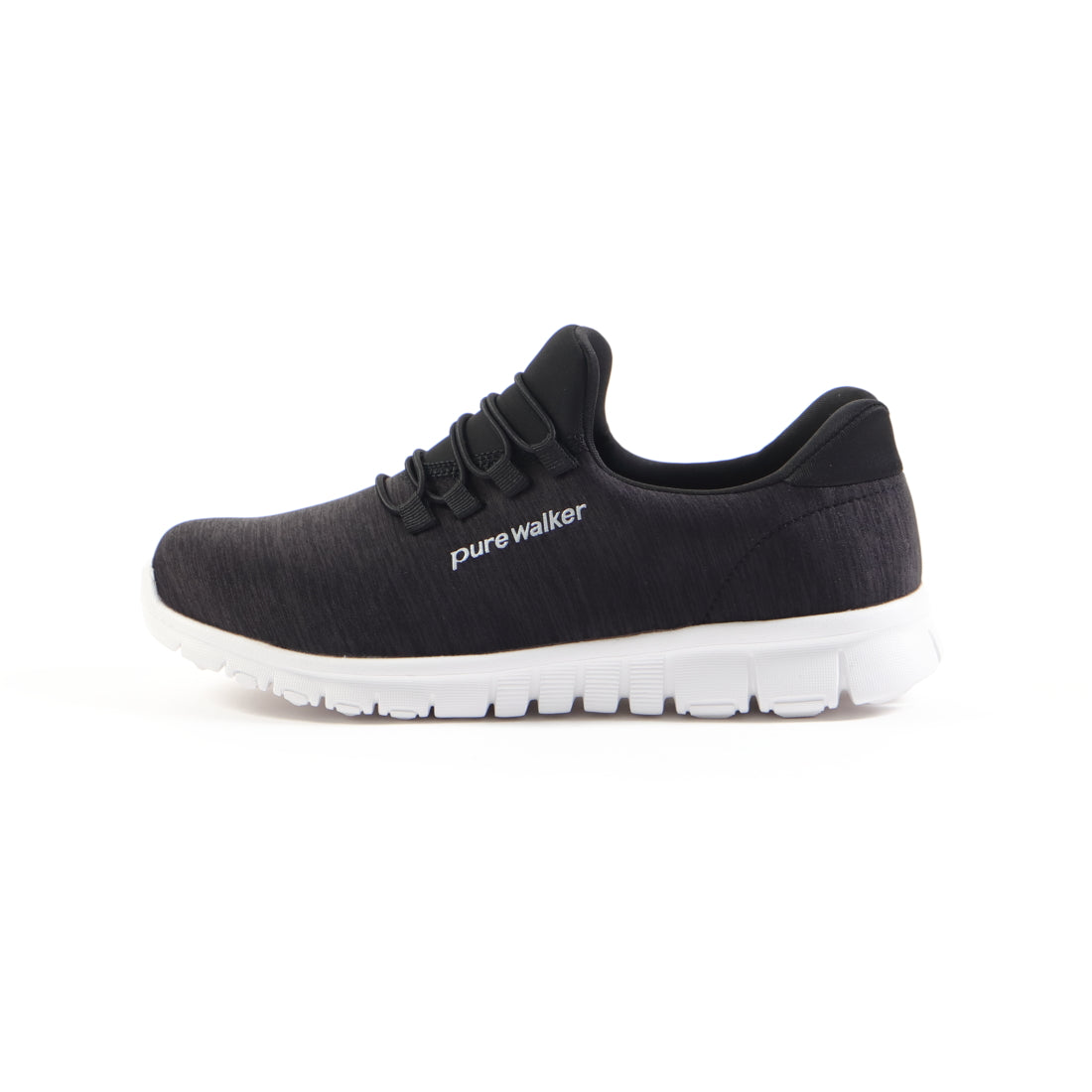 Pure Walker Ladies Sneakers BMZ Hands-Free Shoes Slide Fit PW1501 Hands-Free Sneakers