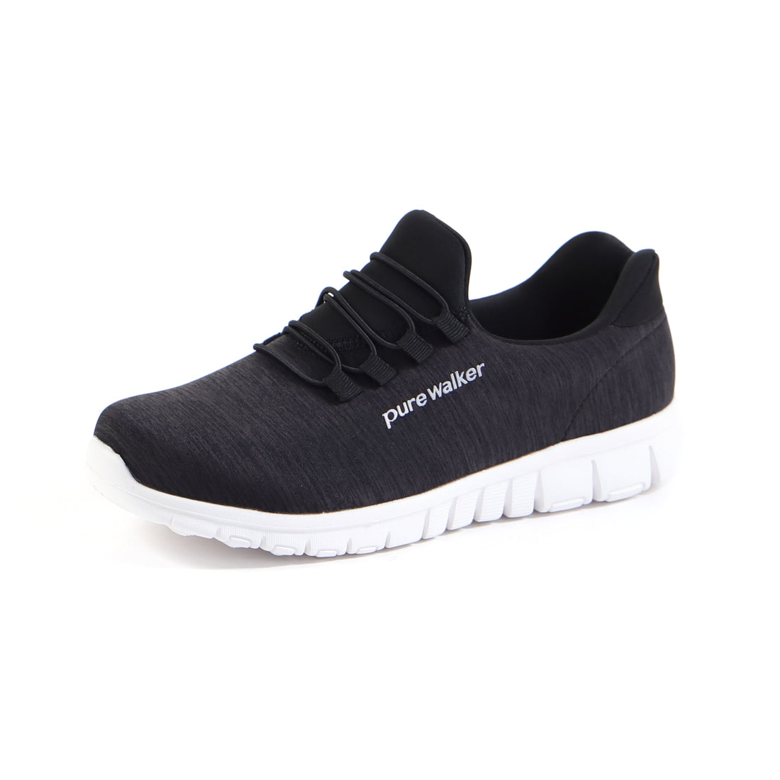Pure Walker Ladies Sneakers BMZ Hands-Free Shoes Slide Fit PW1501 Hands-Free Sneakers
