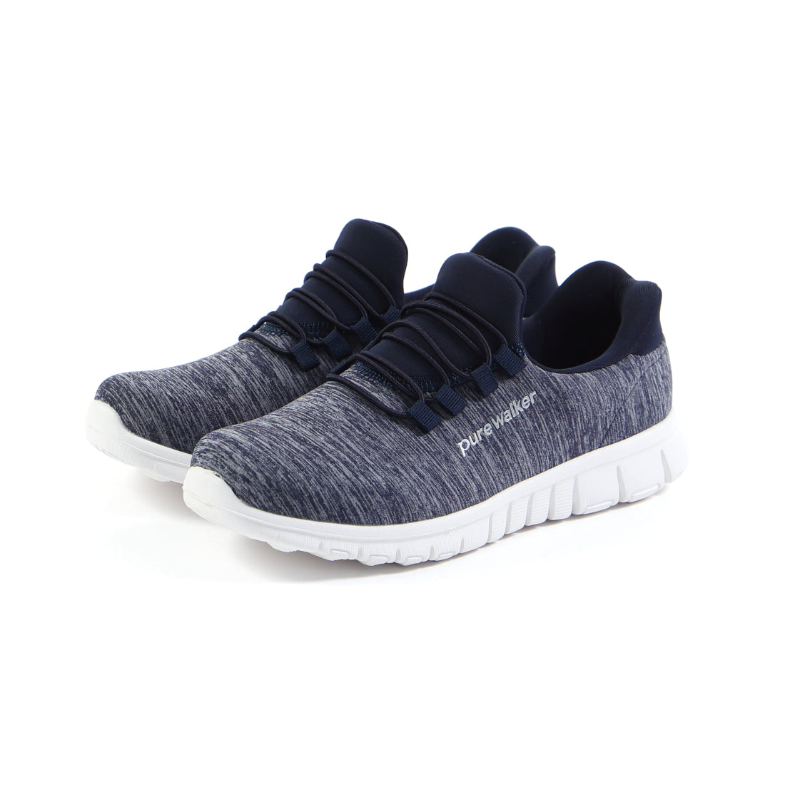 Pure Walker Ladies Sneakers BMZ Hands-Free Shoes Slide Fit PW1501 Hands-Free Sneakers