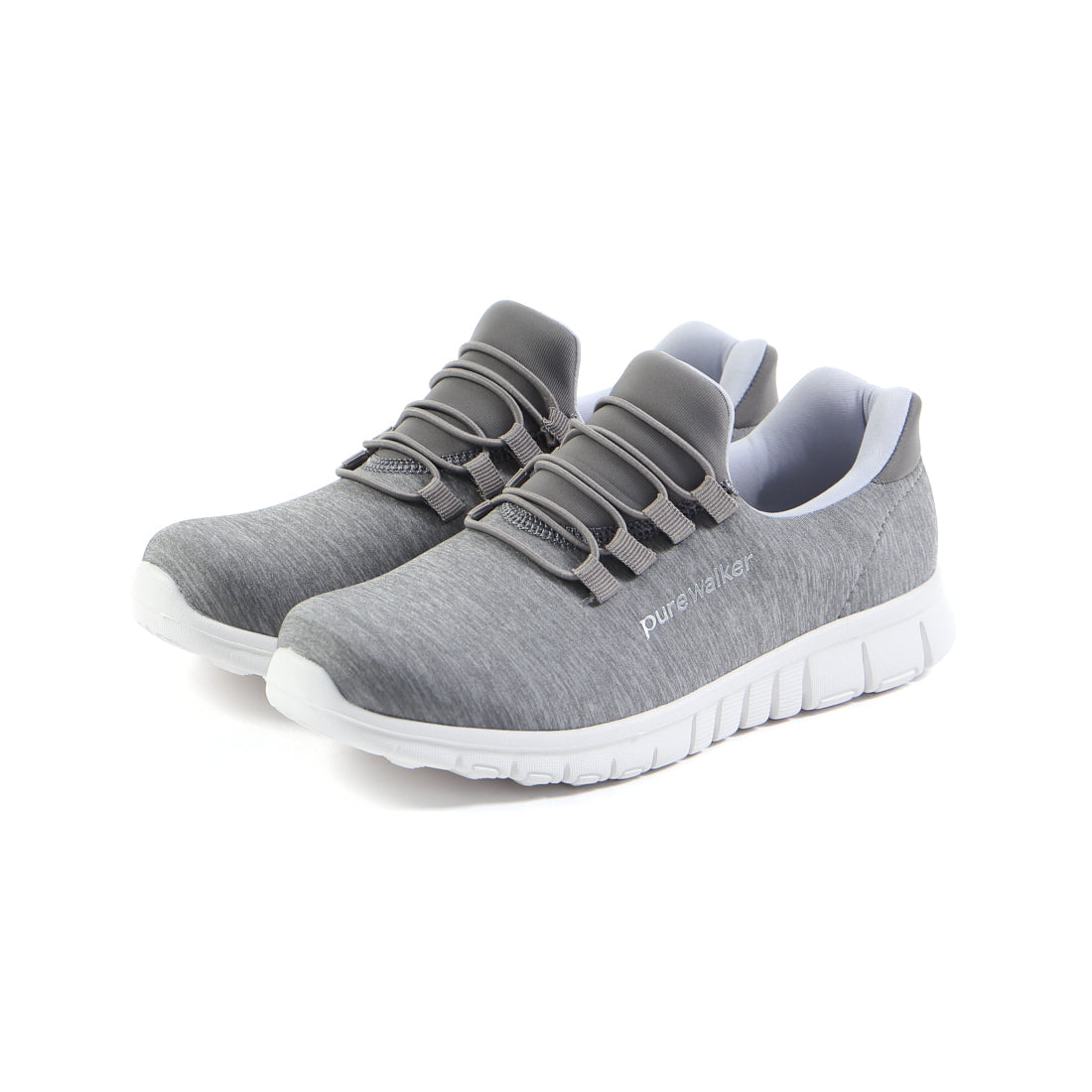 Pure Walker Ladies Sneakers BMZ Hands-Free Shoes Slide Fit PW1501 Hands-Free Sneakers
