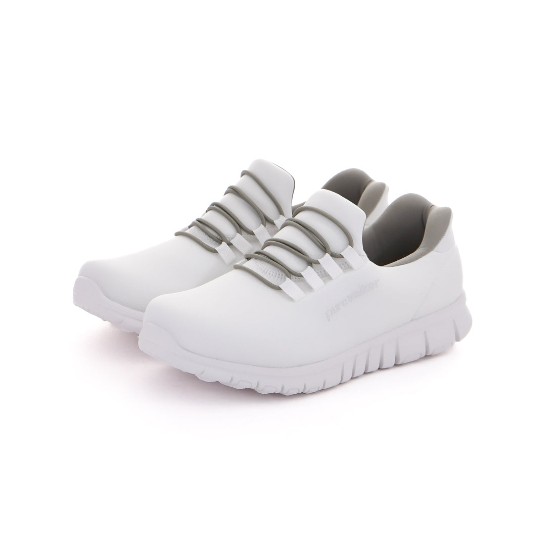 Pure Walker Ladies Sneakers BMZ Hands-Free Shoes Slide Fit PW1501 Hands-Free Sneakers