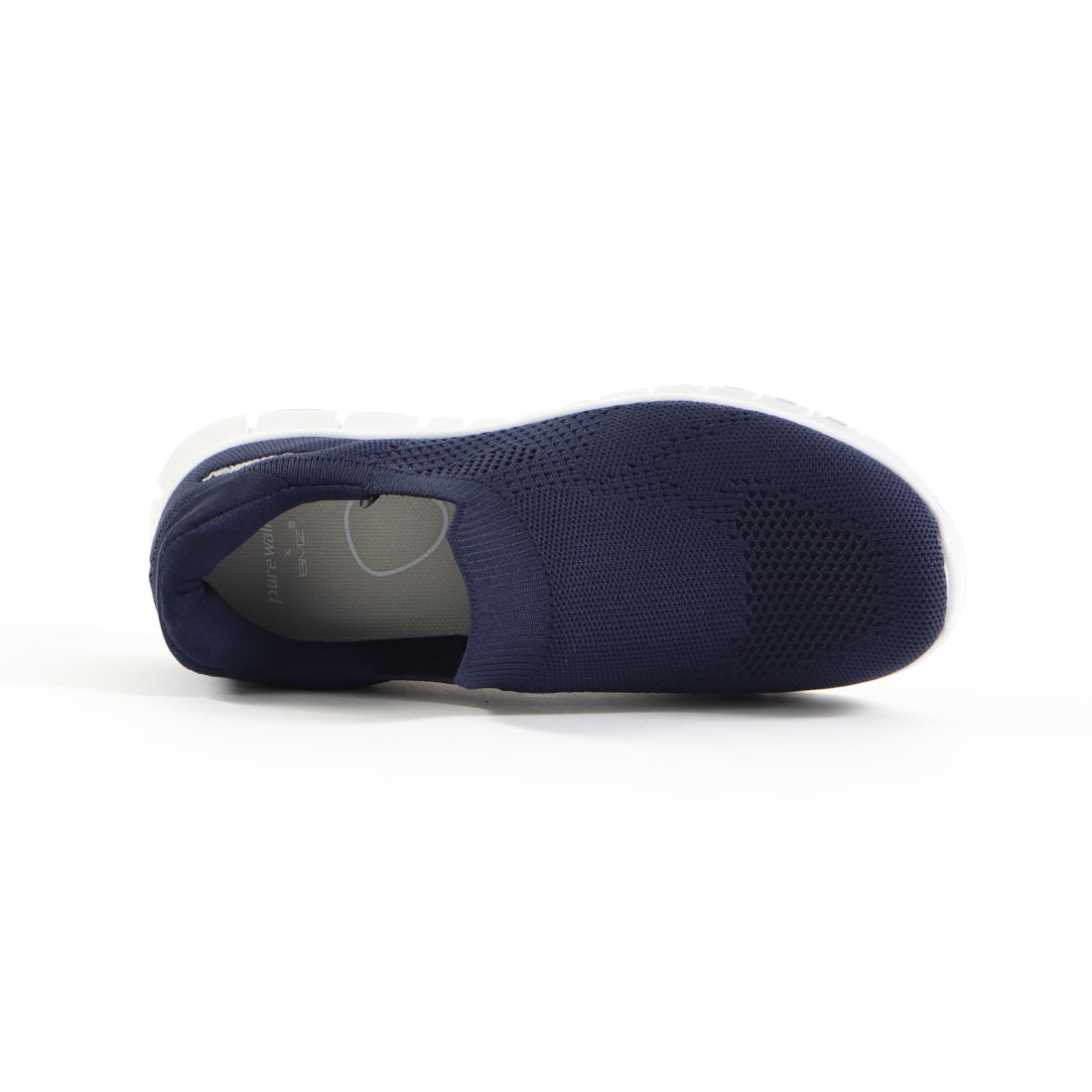 Pure Walker Ladies Sneakers BMZ Hands-Free Shoes Slide Fit PW1502 Hands-Free Slip-On