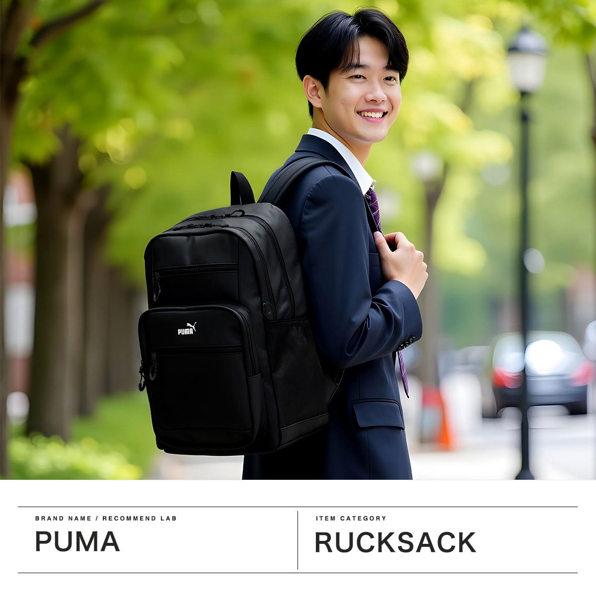 プーマ PUMA リュック メンズ レディース 大容量 通学 おしゃれ ブランド カジュアル 軽量 軽い バックパック 女子 男子 中学生 高校生 大学生 撥水 ヘリオス デイパック J20355 （ブラック） ブラック