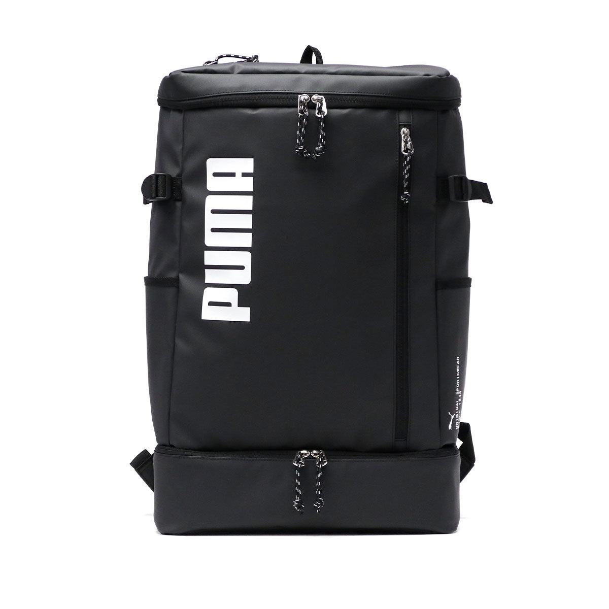 プーマ PUMA リュック メンズ レディース 大容量 通学 ブランド おしゃれ 軽量 軽い PC収納 ボックス型 スクエア型 ブラック 撥水 B4 35L 14inch アポロン デイパック J20358 （ホワイト） ホワイト