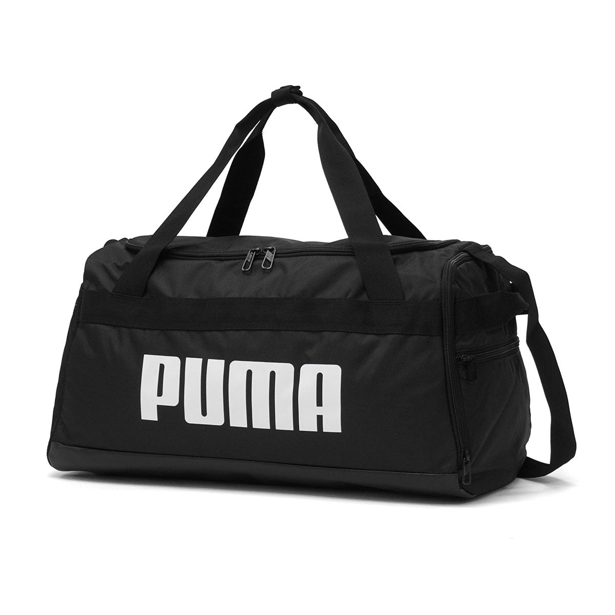 プーマ PUMA ボストンバッグ メンズ レディース ボストン ブランド スポーティー ダッフルバッグ 軽量 A4 2WAY 部活 旅行 チャレンジャー スモール スポーツ バッグ 35L 091143 （プーマブラック） プーマブラック
