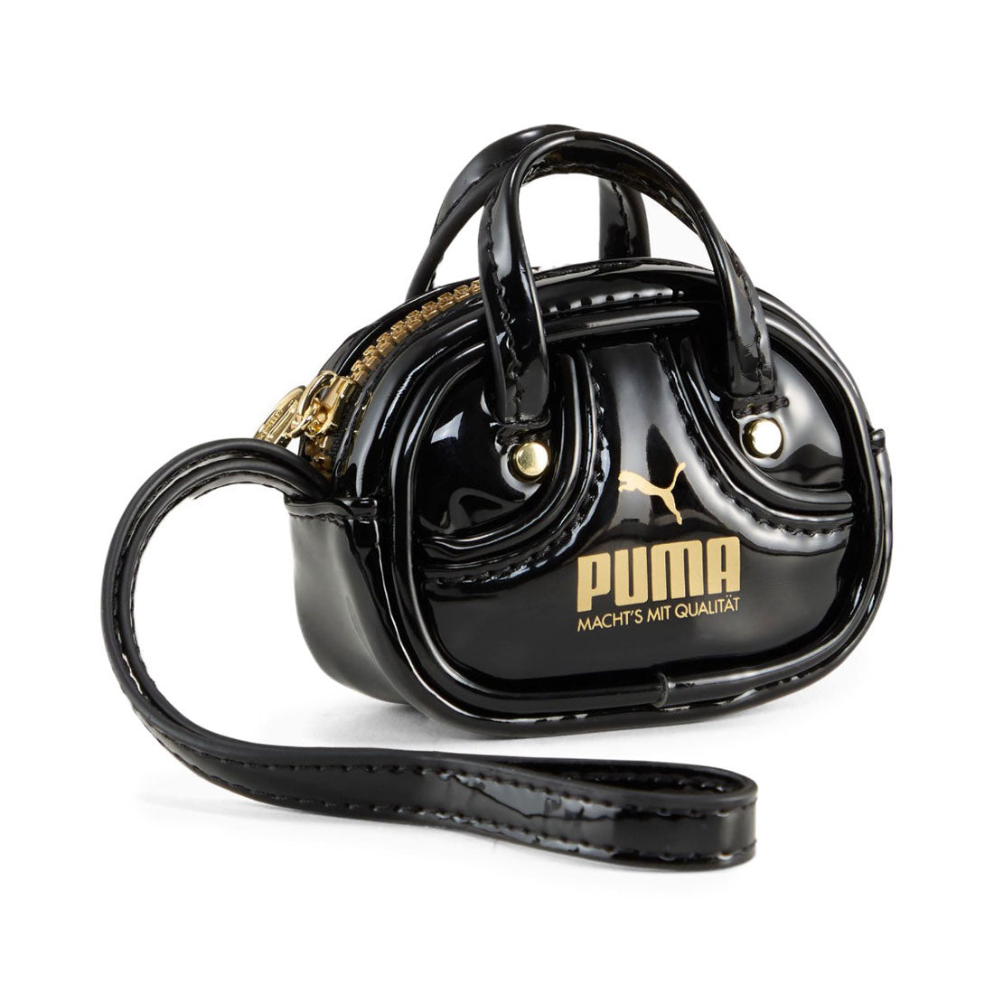 プーマ PUMA 1976 グリップバッグ キーチェーン 0.2L（1976 GRIP BAG KEYCHAIN 0.2L） （PUMA Black-Archive Gold） PUMA Black-Archive Gold