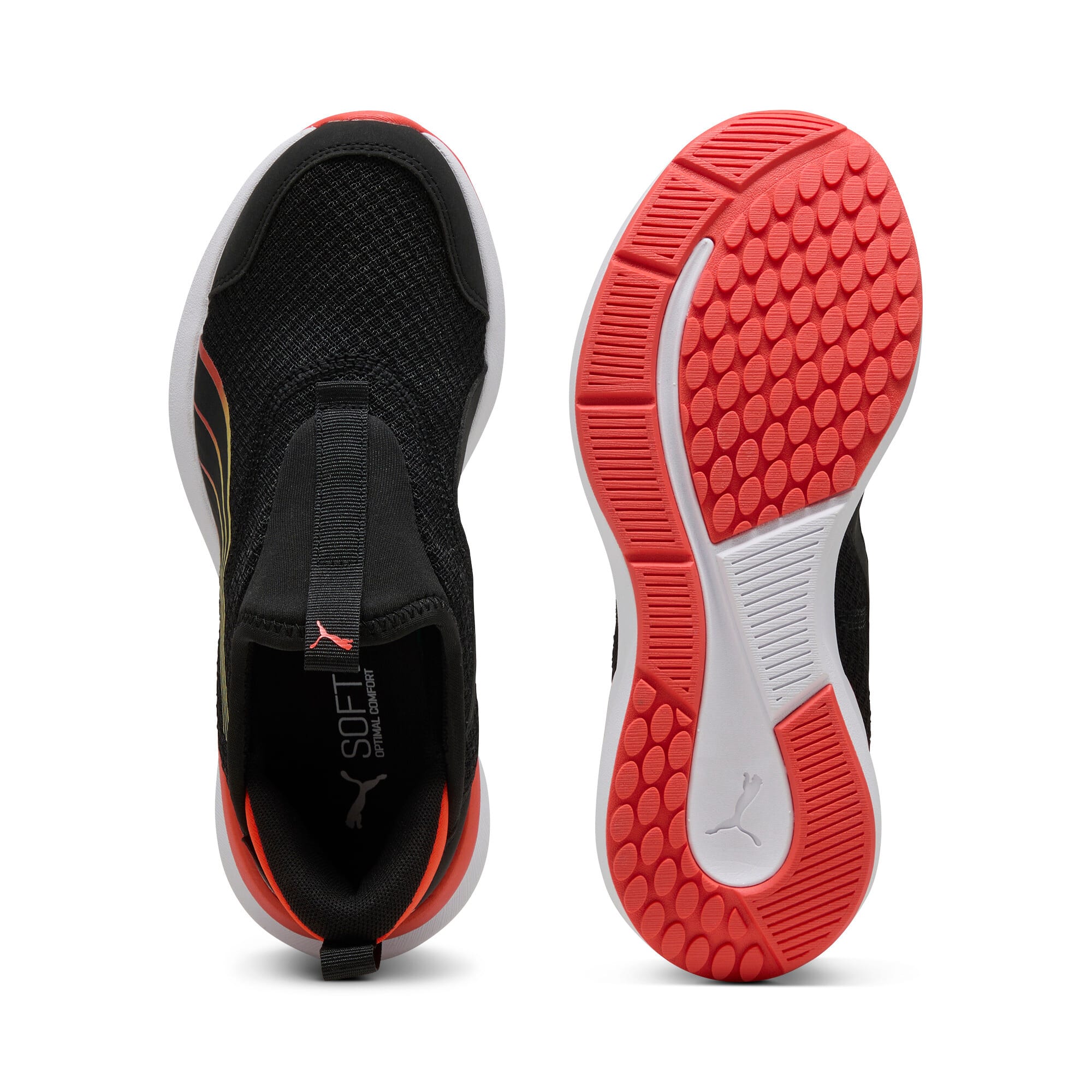 プーマ PUMA スニーカー キッズ クルーズ PROFOAM EASE IN JR 397633 PUMA ジュニア イーズイン ハンズフリー スリッポン （レッド） レッド