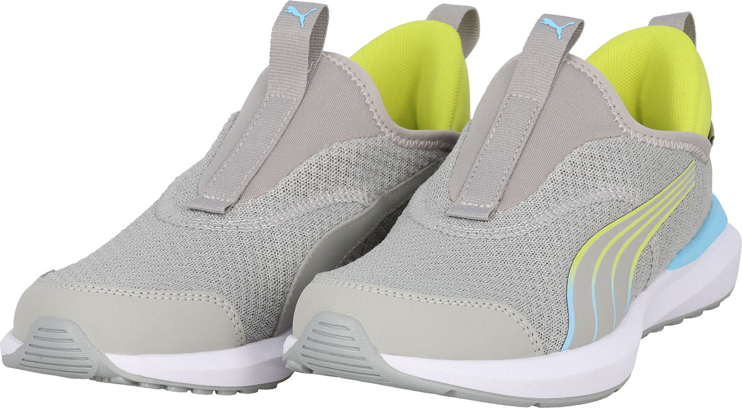 プーマ PUMA スニーカー キッズ クルーズ PROFOAM EASE IN JR 397633 ジュニア イーズイン ハンズフリー スリッポン （イエロー） イエロー