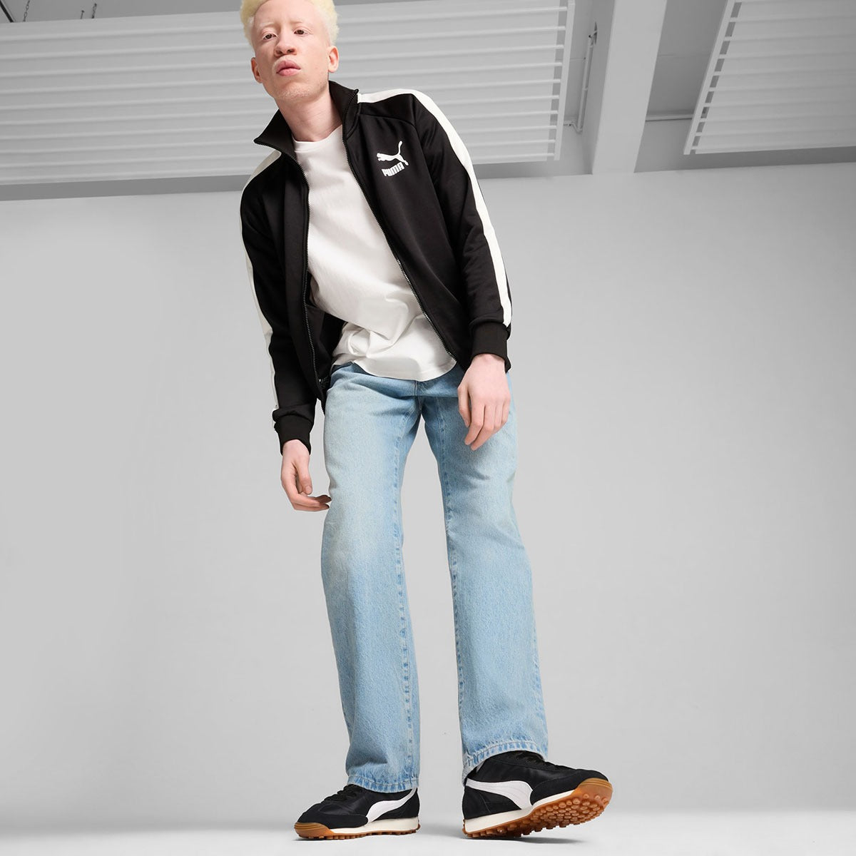 プーマ PUMA PUMA EASY RIDER VINTAGE（プーマ イージー ライダー ヴィンテージ） （PUMA Black-PUMA White） PUMA Black-PUMA White