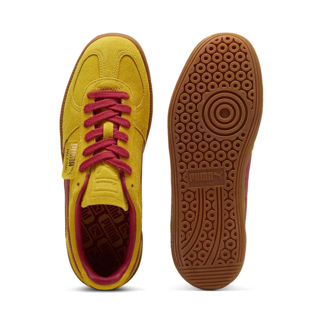 プーマ PUMA PUMA PALERMO（プーマ パレルモ） （ペレ イエロー/クラブ レッド） ペレ イエロー/クラブ レッド