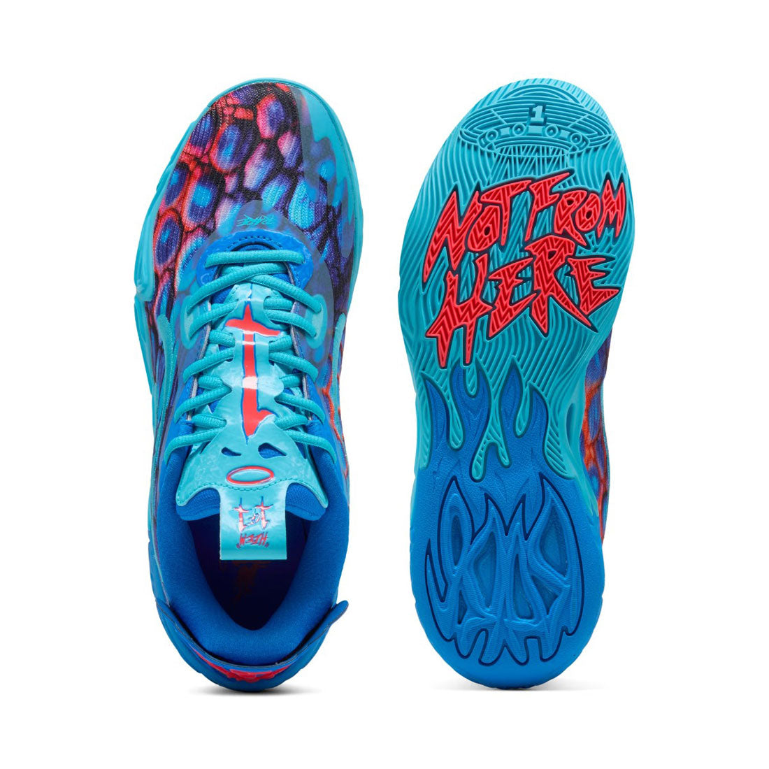 プーマ PUMA PUMA MB.04 LO ALIEN SKINS（プーマ MB.04 ロー エイリアン スキン） （Ultra Blue-Luminous Pink） Ultra Blue-Luminous Pink