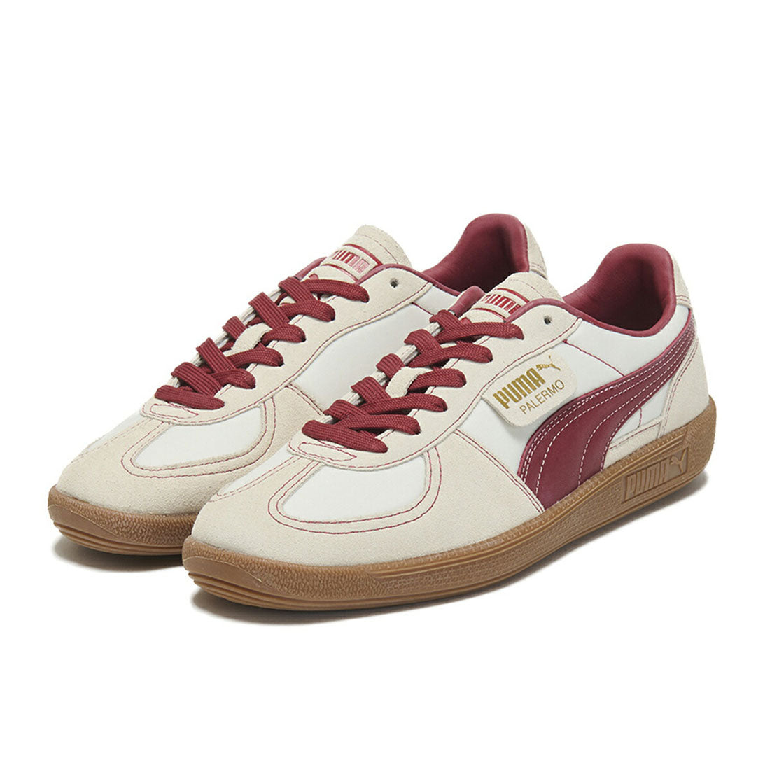 プーマ PUMA PUMA PALERMO OG（プーマ パレルモ OG） （Warm White-Intense Red） Warm White-Intense Red