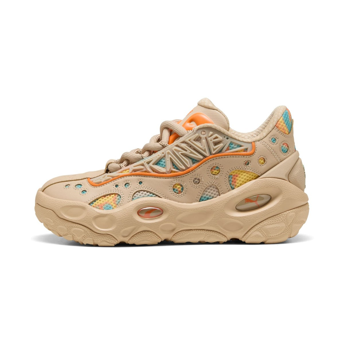 プーマ PUMA ラ フランス RNR フレア（LA FRANCE RNR FLARE） （Light Sand-Orange Glo-Aquatic） Light Sand-Orange Glo-Aquatic