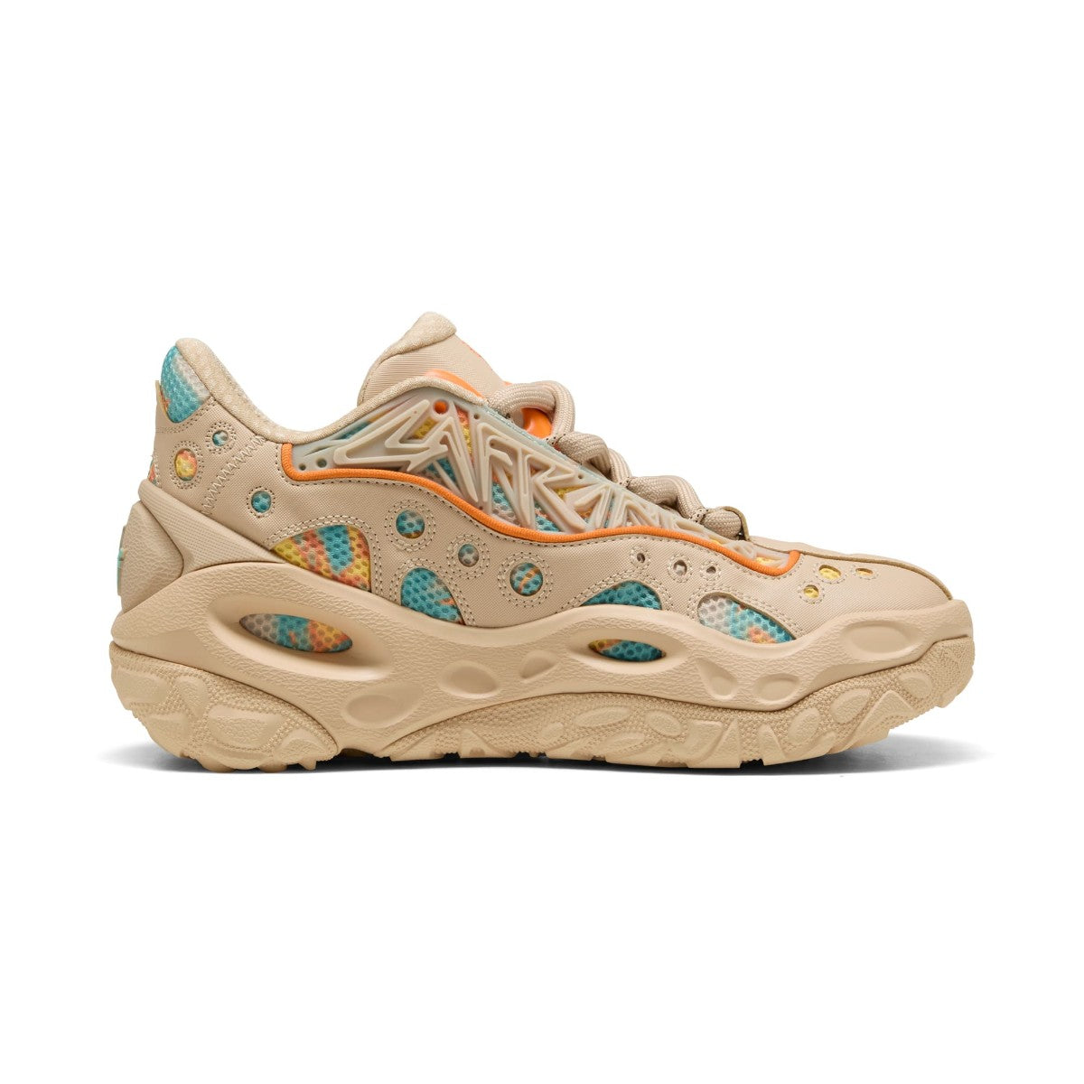 プーマ PUMA ラ フランス RNR フレア（LA FRANCE RNR FLARE） （Light Sand-Orange Glo-Aquatic） Light Sand-Orange Glo-Aquatic