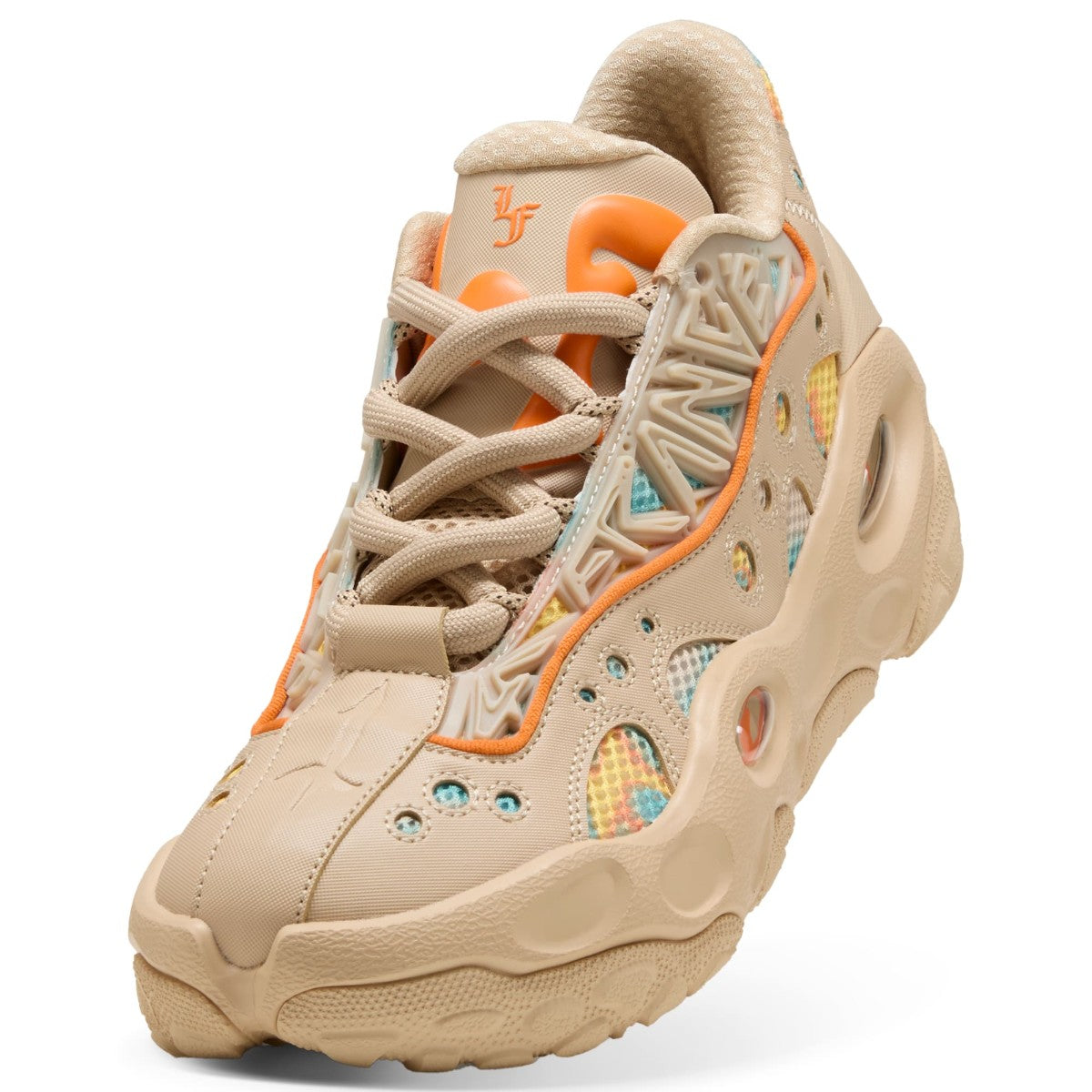 プーマ PUMA ラ フランス RNR フレア（LA FRANCE RNR FLARE） （Light Sand-Orange Glo-Aquatic） Light Sand-Orange Glo-Aquatic