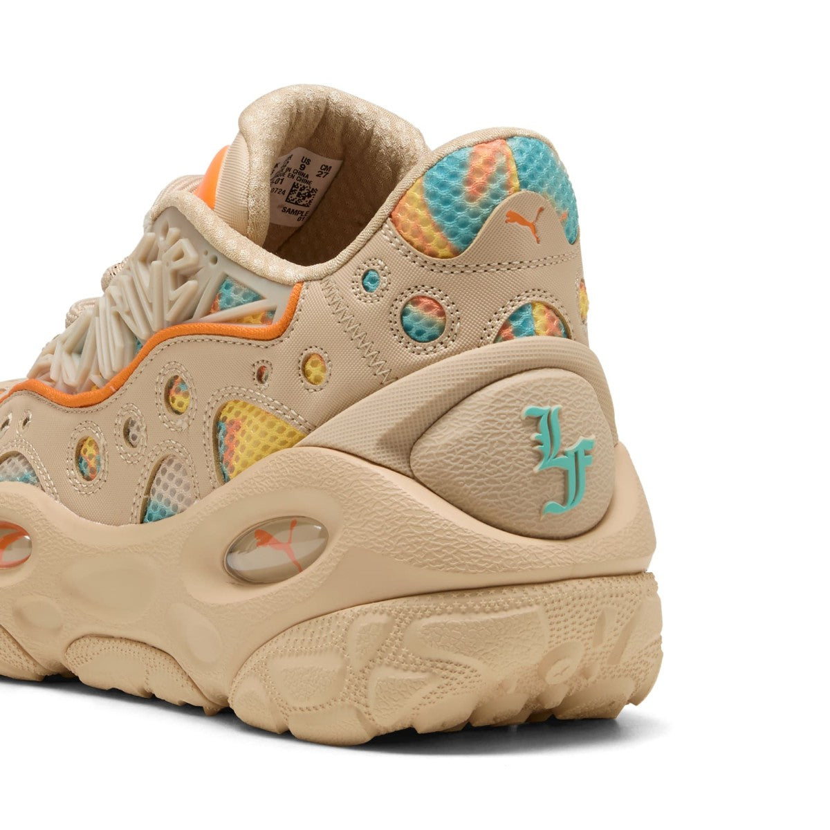 プーマ PUMA ラ フランス RNR フレア（LA FRANCE RNR FLARE） （Light Sand-Orange Glo-Aquatic） Light Sand-Orange Glo-Aquatic