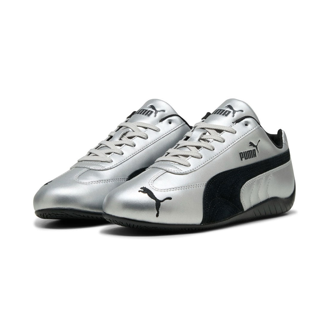 プーマ PUMA スピードキャット メタリック（SPEEDCAT METALLIC） （PUMA Silver-PUMA Black） PUMA Silver-PUMA Black