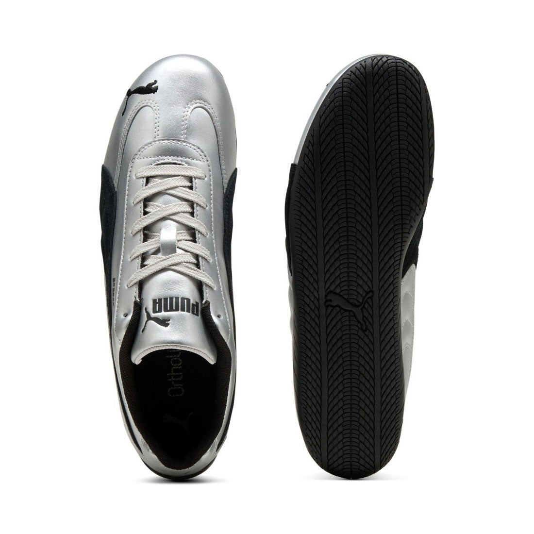 プーマ PUMA スピードキャット メタリック（SPEEDCAT METALLIC） （PUMA Silver-PUMA Black） PUMA Silver-PUMA Black
