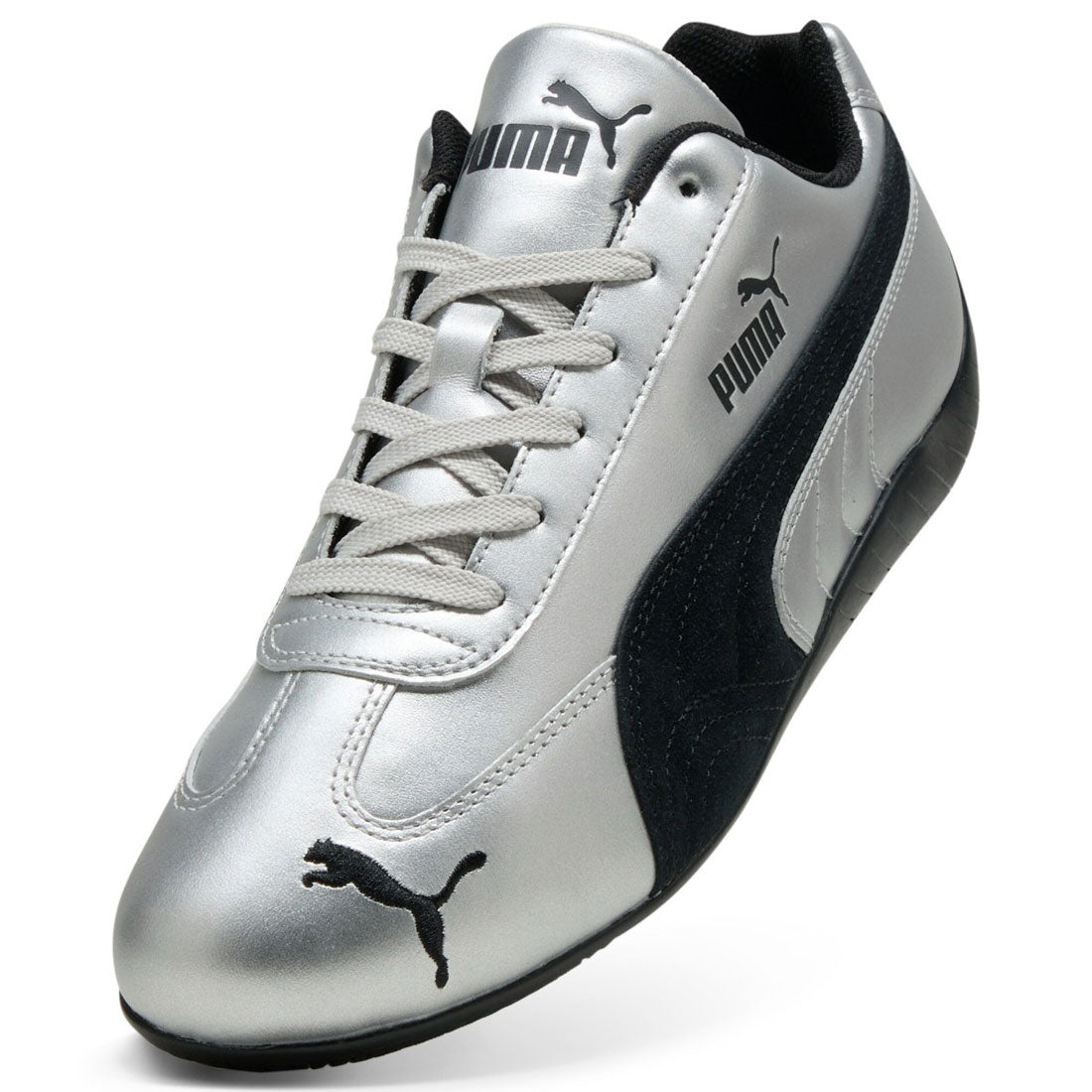 プーマ PUMA スピードキャット メタリック（SPEEDCAT METALLIC） （PUMA Silver-PUMA Black） PUMA Silver-PUMA Black
