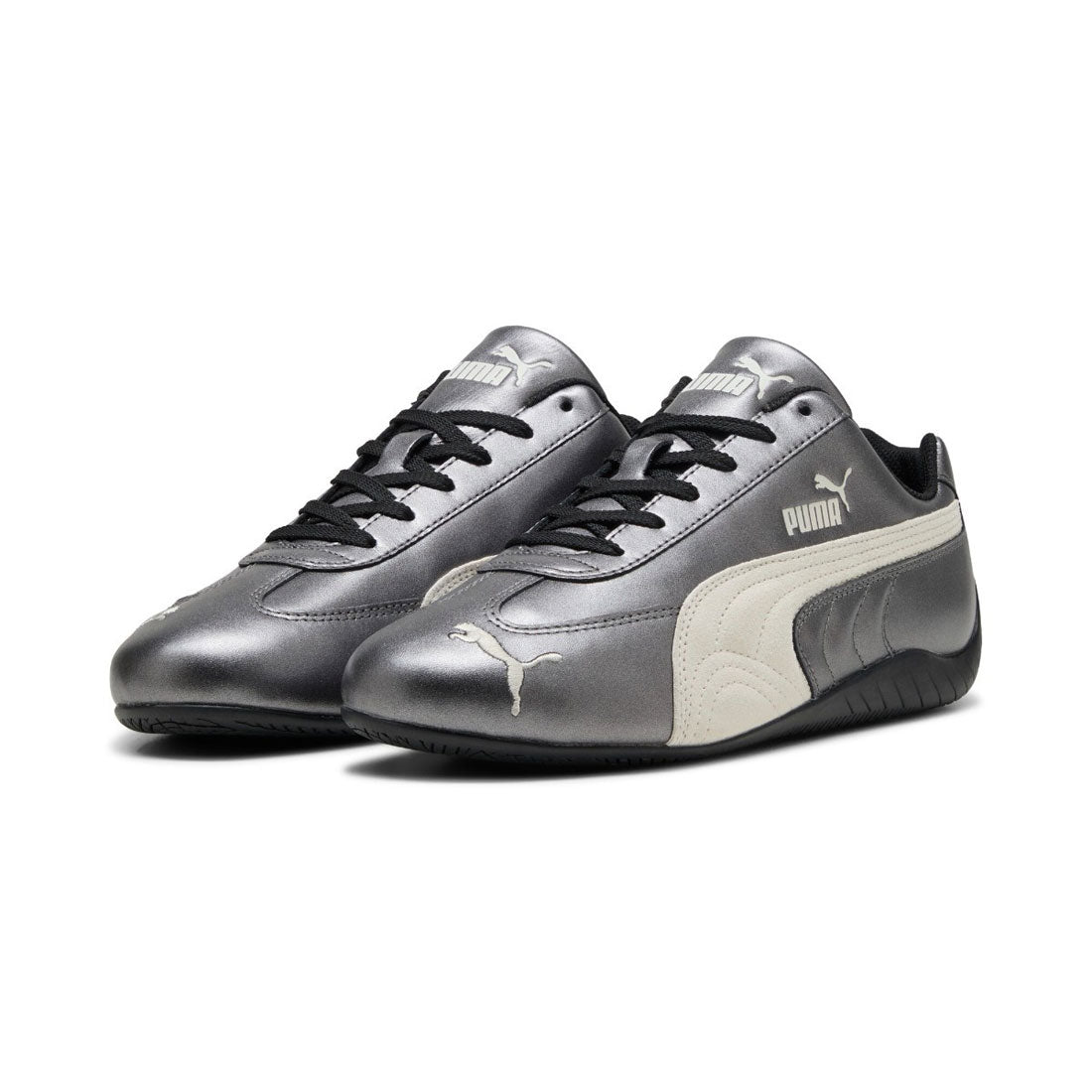 プーマ PUMA スピードキャット メタリック（SPEEDCAT METALLIC） （PUMA Black-Warm White） PUMA Black-Warm White