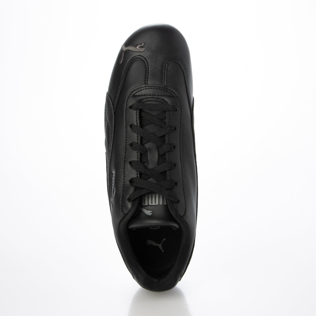 プーマ PUMA Speedcat Leather スピードキャット レザー 405449-01 黒 ブラック スニーカー シューズ メンズ レディース （Black(01)） Black(01)