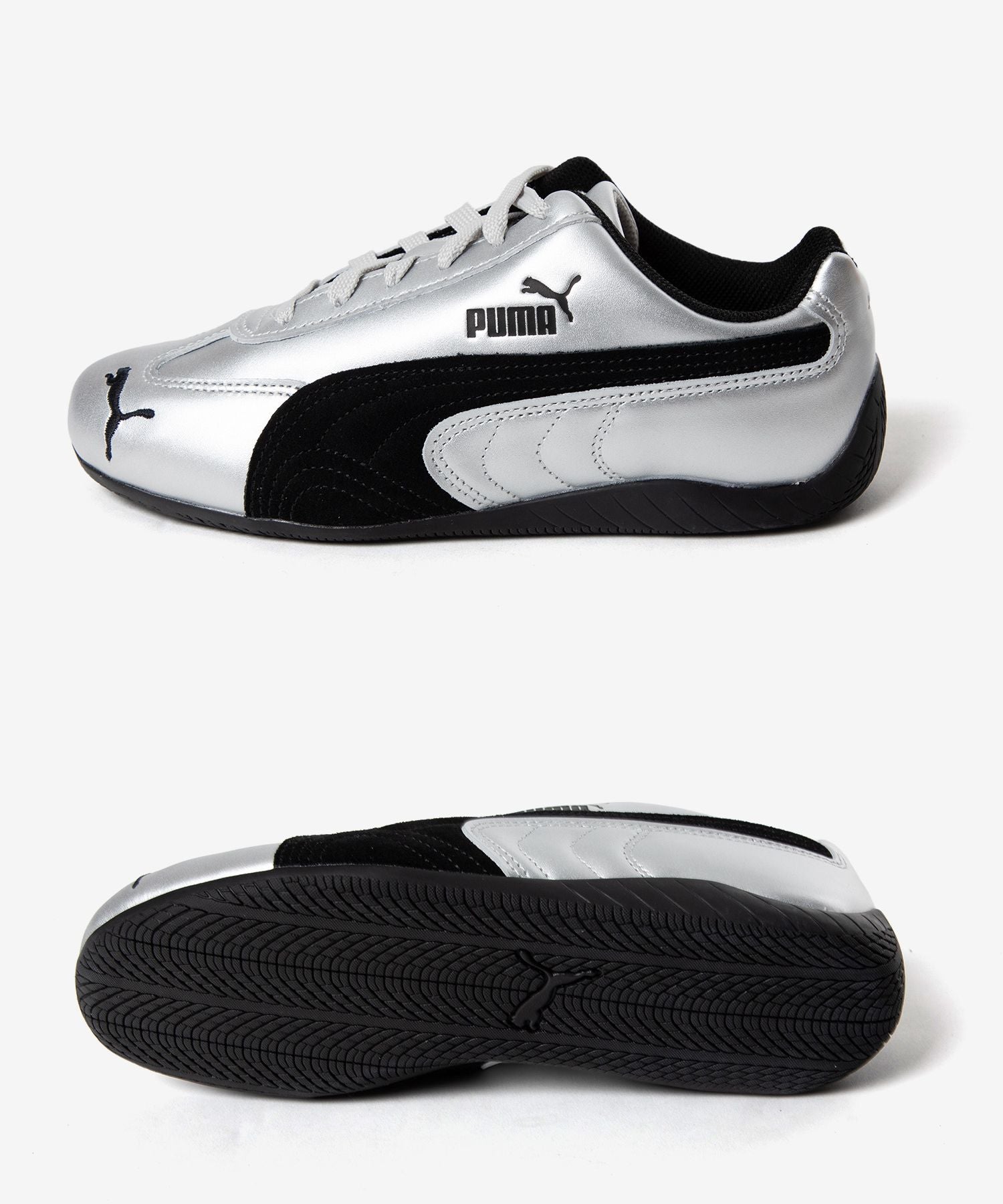 プーマ PUMA プーマ PUMA SPEEDCAT METALLIC スピードキャット メタリック 403689 スニーカー ユニセックス シューズ （PUMA SILVER/プーマシルバー） PUMA SILVER/プーマシルバー