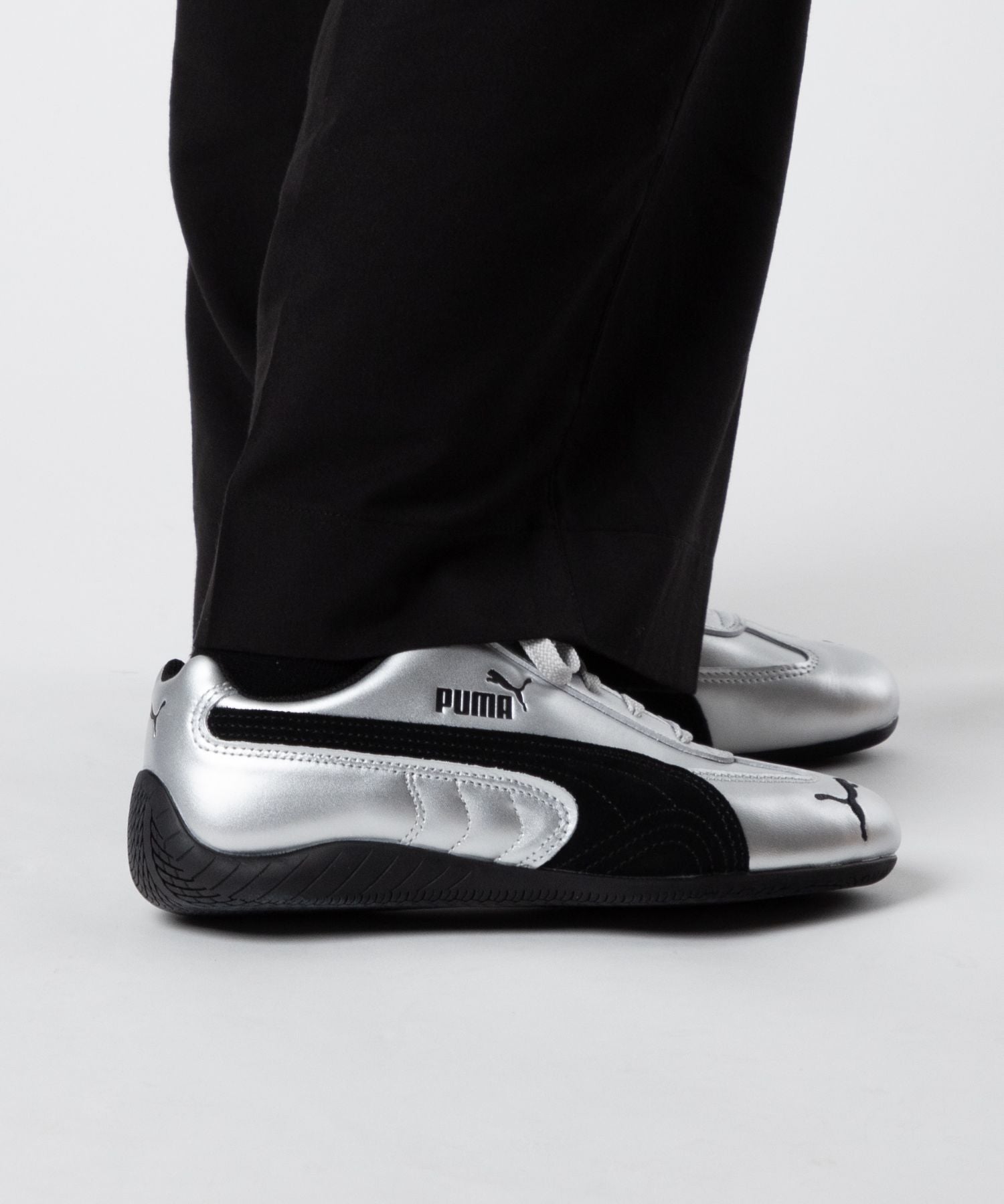 プーマ PUMA プーマ PUMA SPEEDCAT METALLIC スピードキャット メタリック 403689 スニーカー ユニセックス シューズ （PUMA SILVER/プーマシルバー） PUMA SILVER/プーマシルバー
